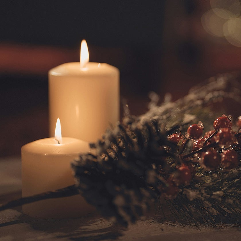 Christmas craft workshops, candles and wreath making