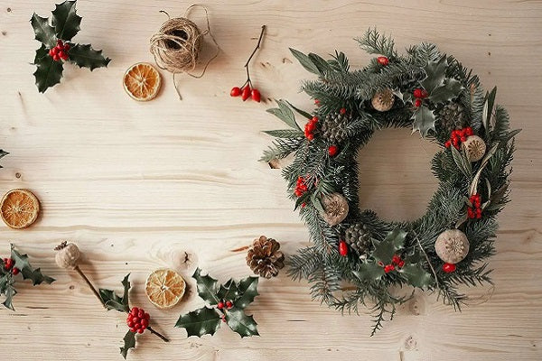 Christmas wreath making workshops