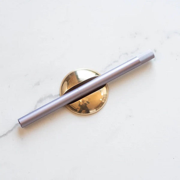Toms Studio - Solid Brass Pen Rest with pen