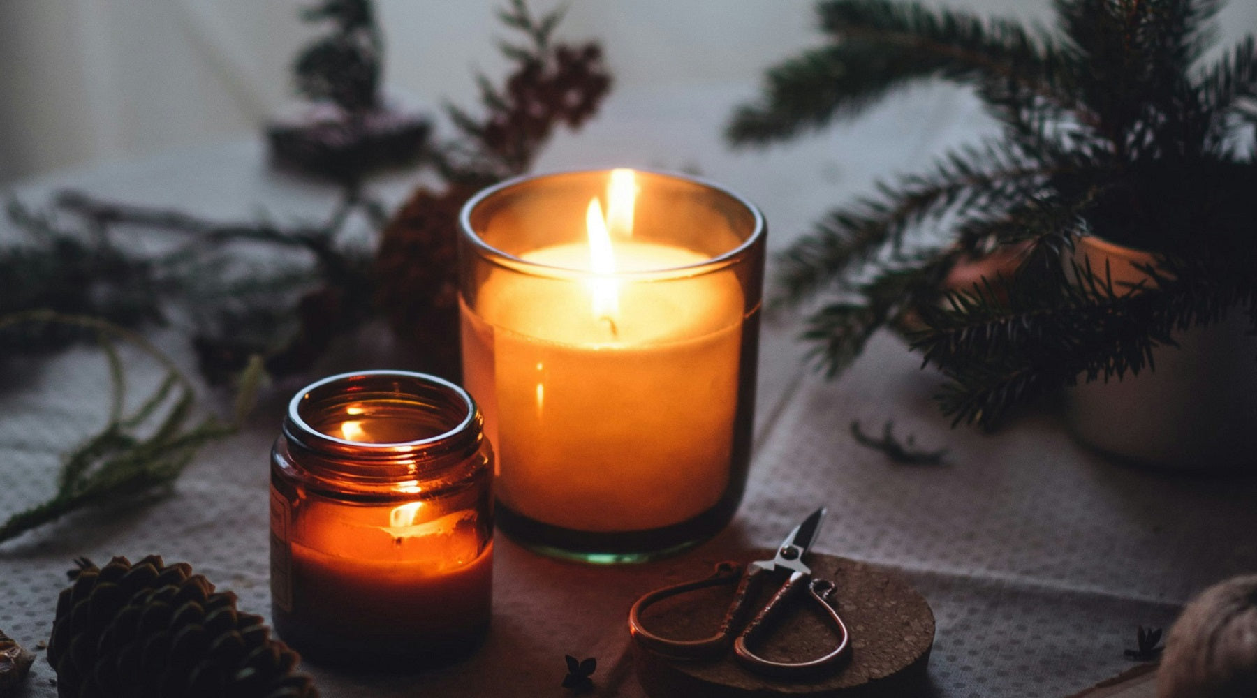 Candle making courses - Christmas candles with a choice of Christmas inspired fragrances