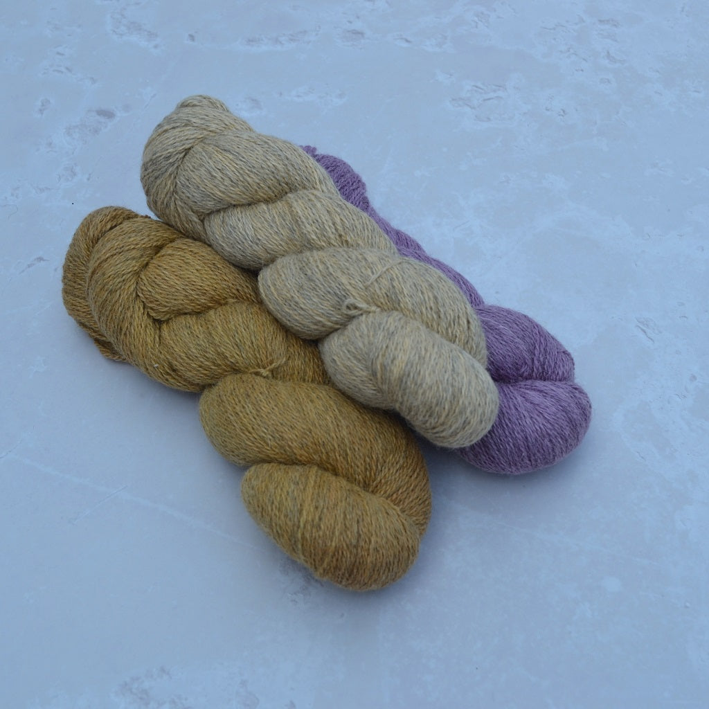 Hand Dyed Yarn - Welsh Alpaca
