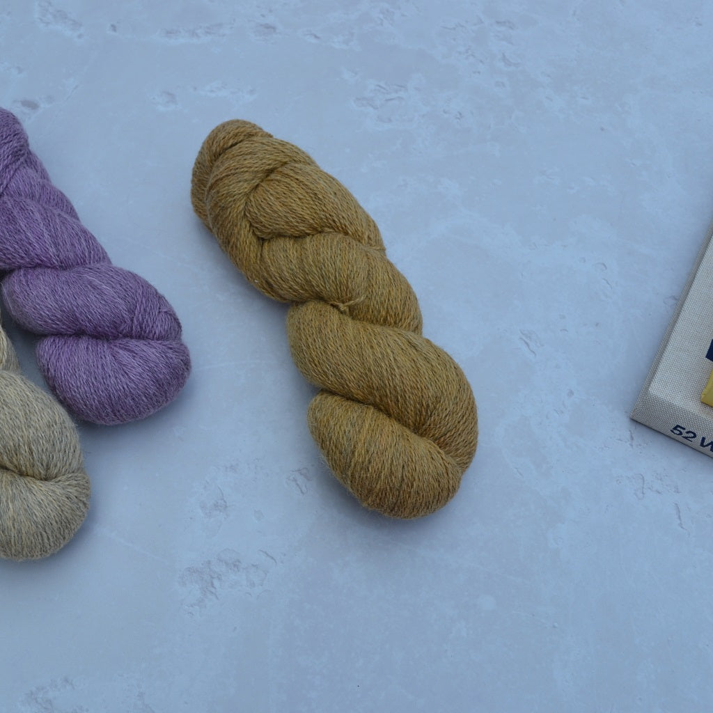 Hand Dyed Yarn - Welsh Alpaca