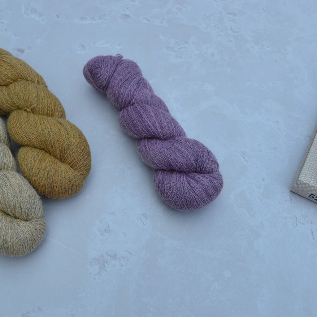 Hand Dyed Yarn - Welsh Alpaca