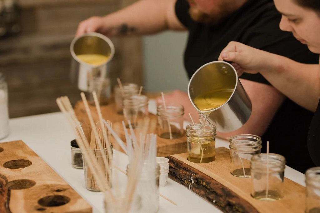 Candle chandler. A maker of wax, candles and soap. We are a modern day candle chandler.