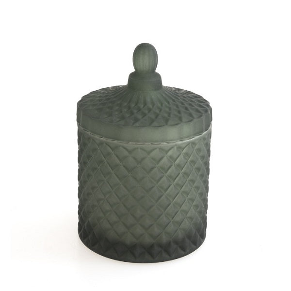 Geo Cut Glass Candles