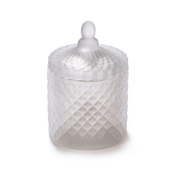 Geo Cut Glass Candles