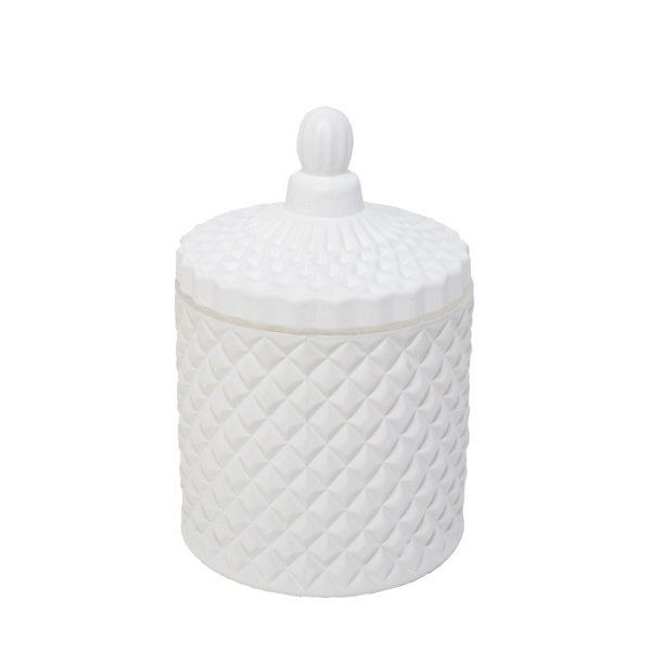 Geo Cut Glass Candles