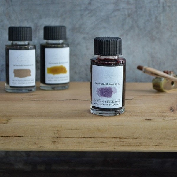 Natural handmade botanical inks - logwood