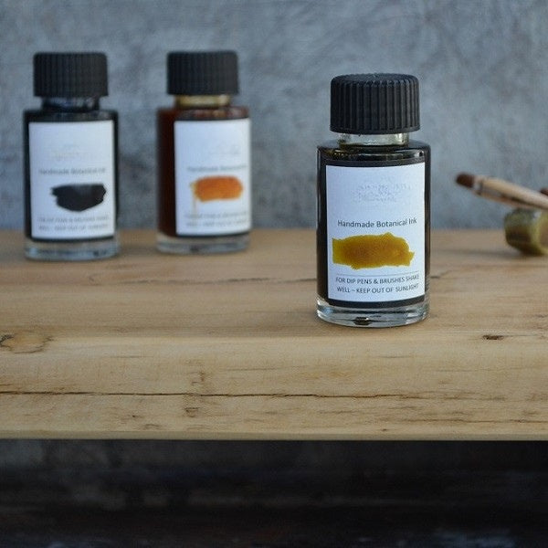 Natural handmade botanical inks - Sap Green