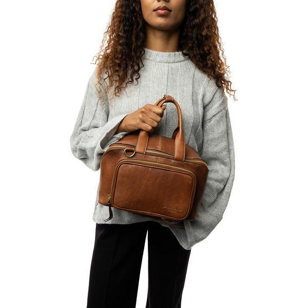 ReDesigned Project 39 leather bag - Walnut