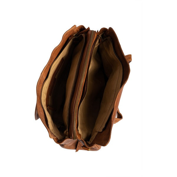 ReDesigned Evia Bag. Indulge in the timeless elegance of the Evia Urban Bag, featuring a deluxe padded laptop compartment. Handcrafted in premium leather 4