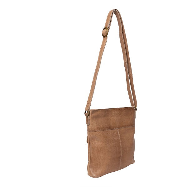 ReDesigned Kay Urban Bag. Timeless sophistication of our premium shoulder crossbody bag, handcrafted with soft leather with a signature metal turn lock 2