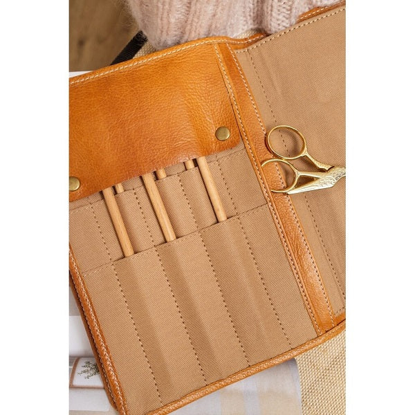 ReDesigned Project 67. A booklet style needle case with several pages for different types of knitting needles 2