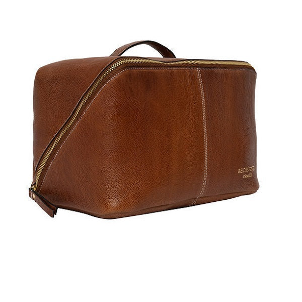 ReDesigned Project 10. Beauty box style knitting bag designed for yarn enthusiasts and knitting aficionados. Walnut