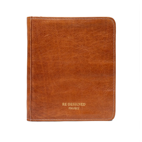 Redesigned project 103 needle case - burned tan