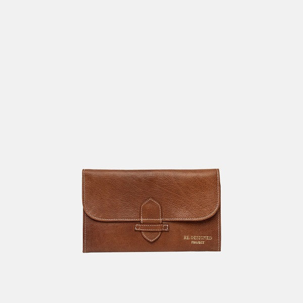 ReDesigned Project 15 Compact Leather Organiser. Walnut