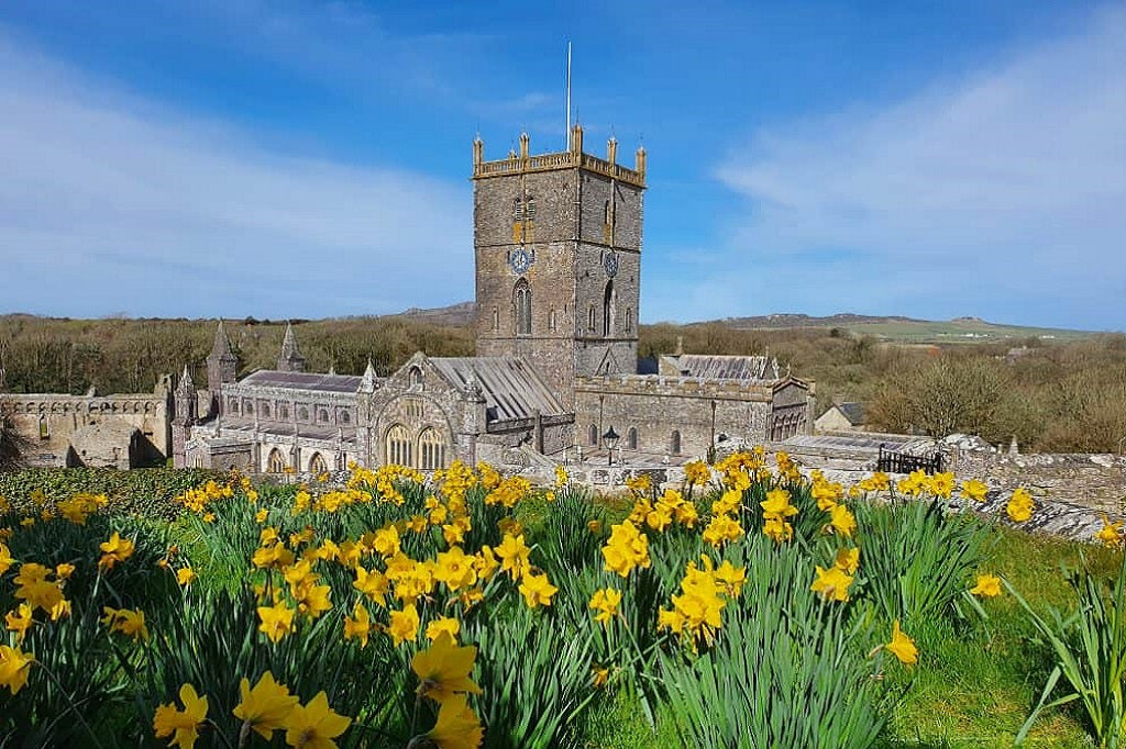 St David is Patron Saint of Wales.  St David's Day is 1st March