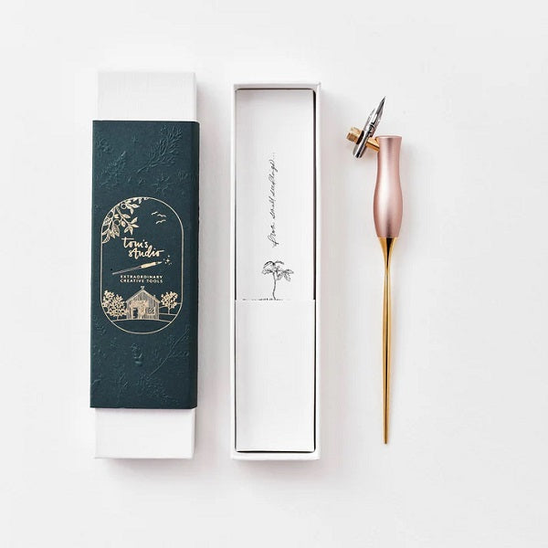 Tom's Studio - Calligraphy Pens - Bloom Oblique peony it is packing box
