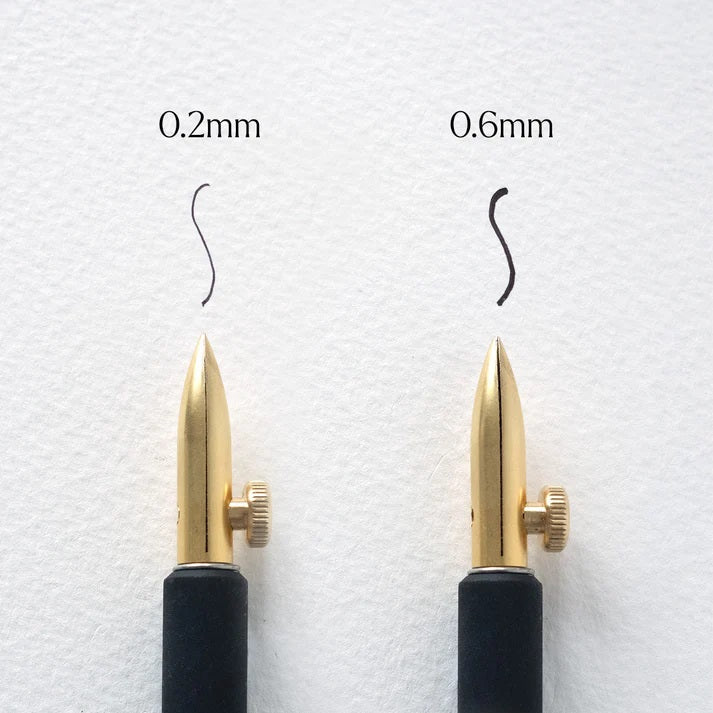 Toms Studio - One-Dip-Nib - A Very Versatile Nib - nib sizes