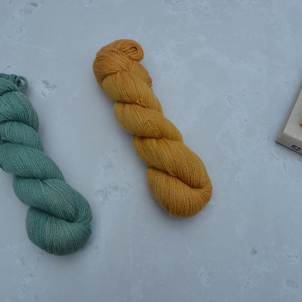 Hand Dyed Yarn - Welsh Kid Mohair
