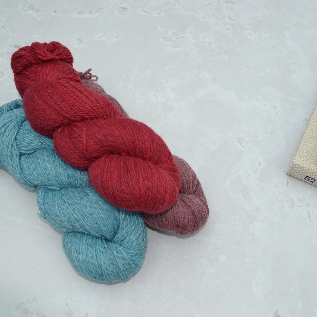 Hand Dyed Yarn - Welsh Wool Alpaca Blend