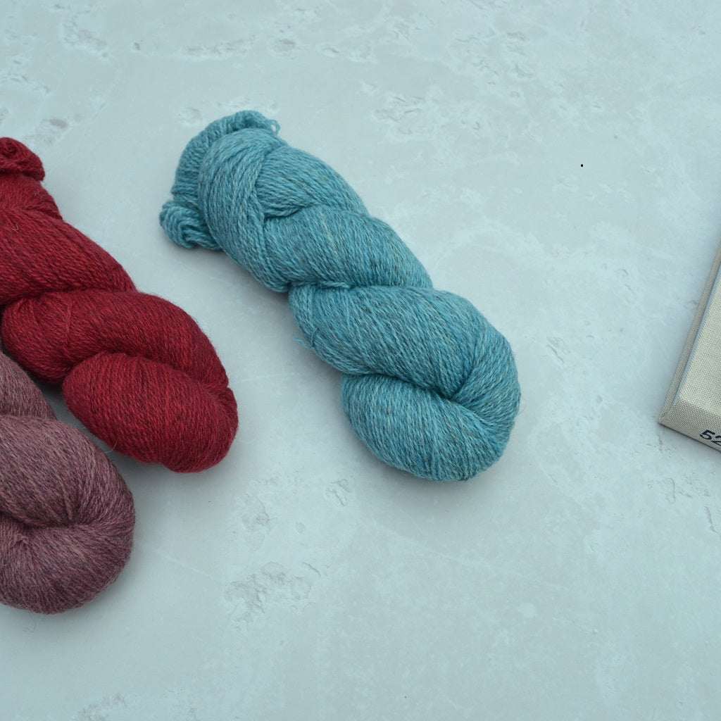 Hand Dyed Yarn - Welsh Wool Alpaca Blend