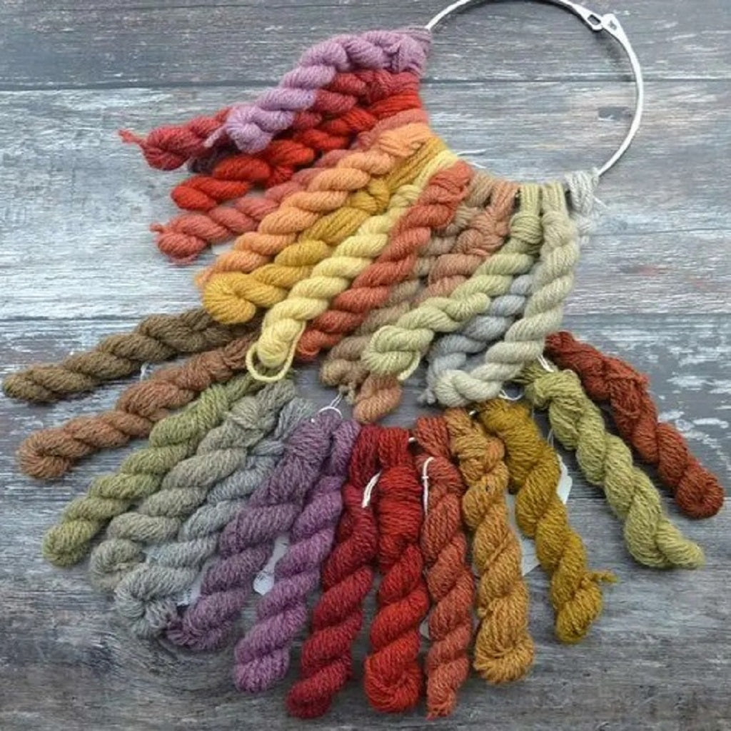 One-day natural dye workshop introduces you to hand dyeing protein fibres – (animal fibres) wool, yak etc